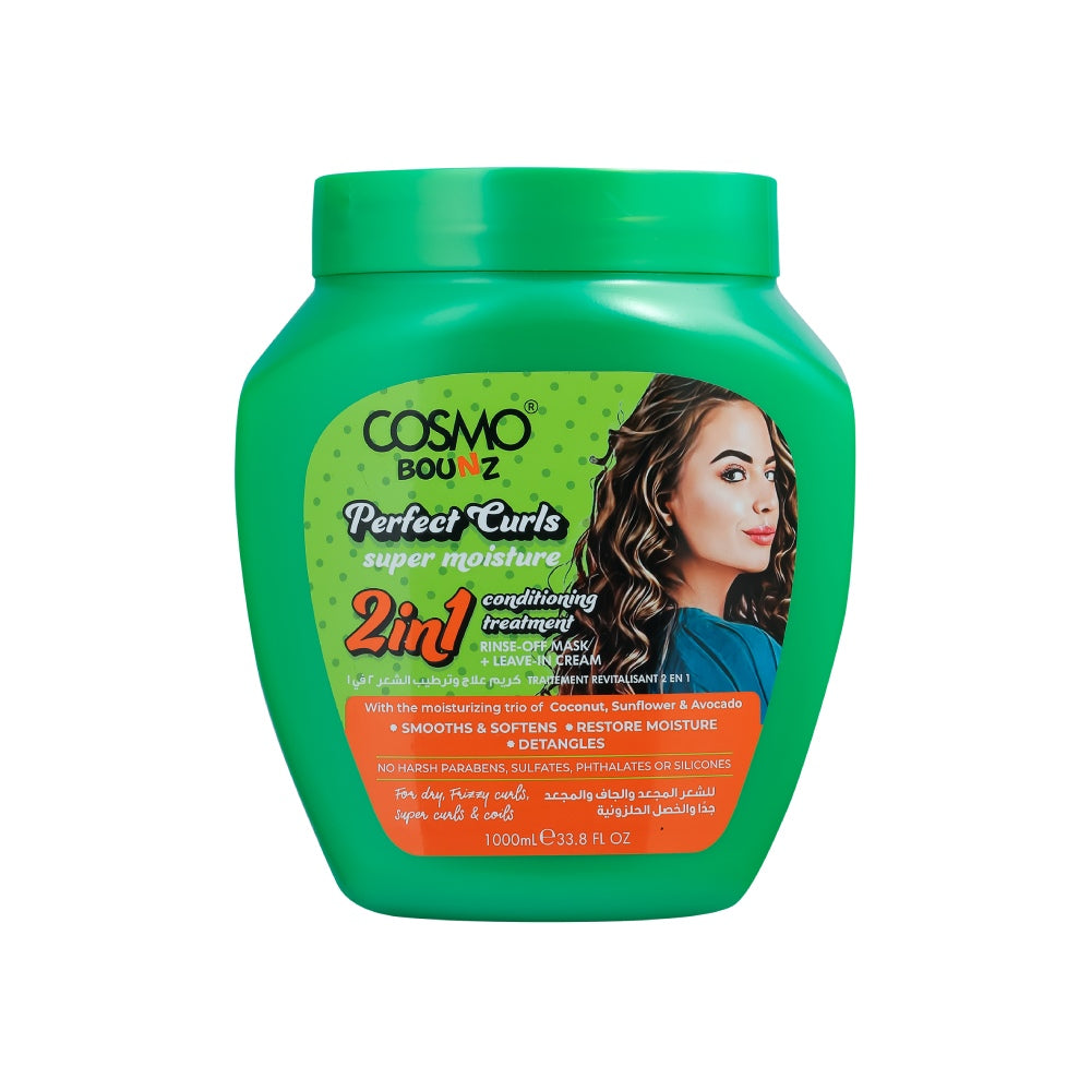 PERFECT CURLS SUPER MOISTURE 2 IN 1 CONDITIONING TREATMENT
